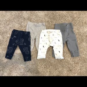 Bundle of Baby Boy Size 0-3 and 3 Month Pants